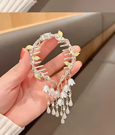 Fancy Designer Metal Korean Hair Juda Pin For Women