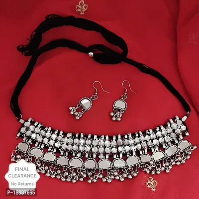 Stylish Golden Alloy Beads Jewellery Set For Women-thumb0
