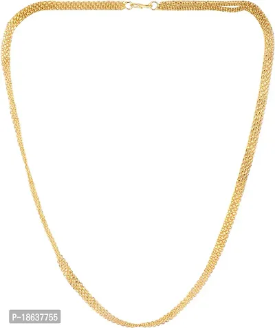 Stylish Golden Brass Chains For Women-thumb0