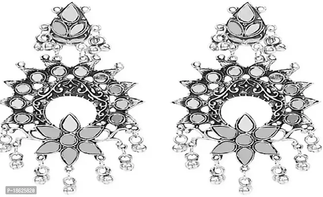 Stylish Golden Oxidised Silver Beads Jewellery Set For Women-thumb2