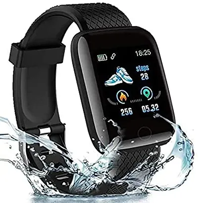 JAZZMAD Id-116 Bluetooth Smartwatch Wireless Fitness Band for Boys, Girls, Men, Women  Kids | Sports Gym Watch for All Smart Phones I Heart Rate and spo2 Monitor