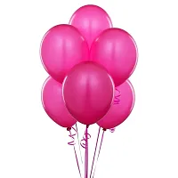 Wonder Balloon decoration kit combo Birthday Banner, Golden and Hot Pink balloons 20 Pcs-thumb1