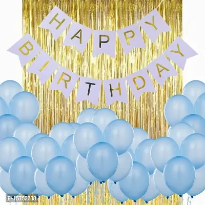 1 Set Balloon Decor High Elasticity Wide Application Aluminum Foil Rose  Golden All Ages Birthday Bal