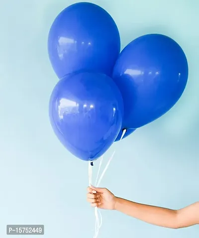 Wonder Party Decoration Balloons for Blue theme Birthday Party AIR or HELIUM - Set of 20