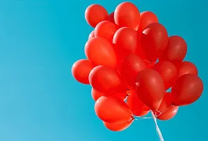 Wonder Balloons Red Birthday Balloon - Set of 10-thumb1