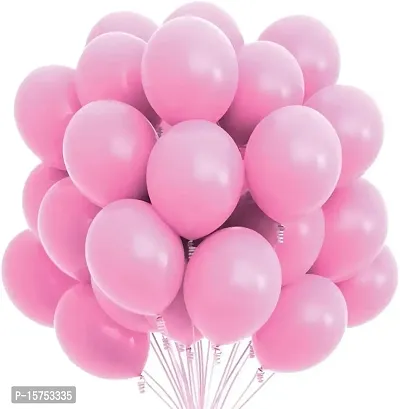 Wonder Party Decoration Kit Pink Happy Birthday Banner, Pink and Light Blue Balloons-thumb2