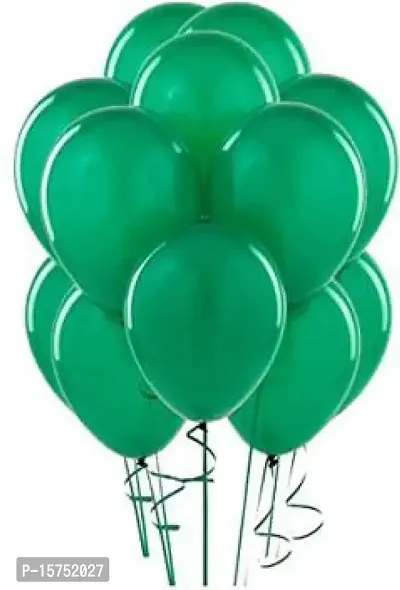 Wonder Balloons Dark Green Birthday Balloons - Set of 20