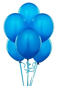 Wonder Birthday Decoration Combo Kit 1 Piece Blue Happy Birthday Banner, Blue and Light Blue Balloons 20 Pcs Party Decorations-thumb1