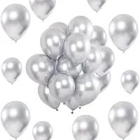 Wonder Beautiful birthday combo Paper Birthday Banner, Balloon combo Silver and Blue birthday decoration-thumb2