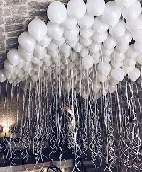 Wonder Balloons White Balloons for Amazing Party decoration - Set of 10-thumb3