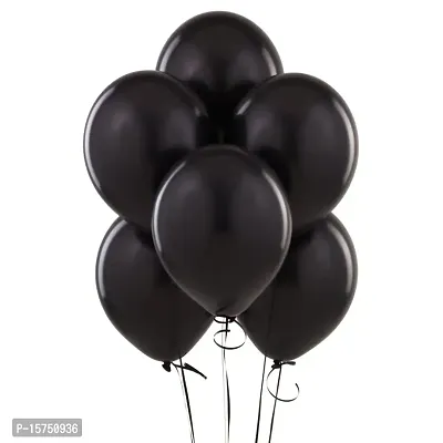 Wonder Black Party Decoration Balloons - Set of 15