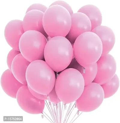 Wonder Balloon decoration kit combo Blue Birthday Banner, Light Blue and Pink balloons 5 each-thumb2