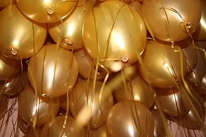 Wonder Balloon decoration kit combo Birthday Banner, Golden and Hot Pink balloons 20 Pcs-thumb2