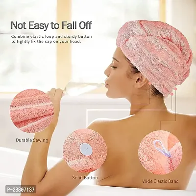 Buy Mechborn Hair Towel Wrap Absorbent Towel Hair drying Bathrobe Magic Hair Warp Towel Super Quick drying Microfiber 500 Gsm Bath Towel Hair Dry Cap Salon Towel hair Towel Online In India At Discount...