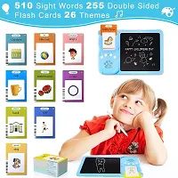 LCD Writing Tablet for Kids with Talking Flash Cards Montessori Toys-thumb3