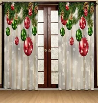 Shiv Home Decor 3D Digital Premium Polyester Curtain Printed Curtains Kids Cartoon for Kids Room for Boys and Girls Bed Room (4 X 7 feet, Multicolour) (Design no 22, 4x5)-thumb1