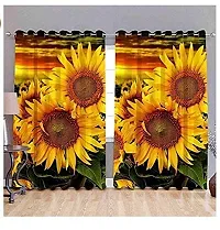 Shiv Home Decor 3D Digital Premium Polyester Curtain Printed Curtains Kids Cartoon for Kids Room for Boys and Girls Bed Room (4 X 7 feet, Multicolour) (Design no 01, 4x5)-thumb1