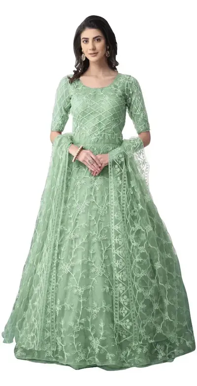 Stylish Indo-western Georgette Gown