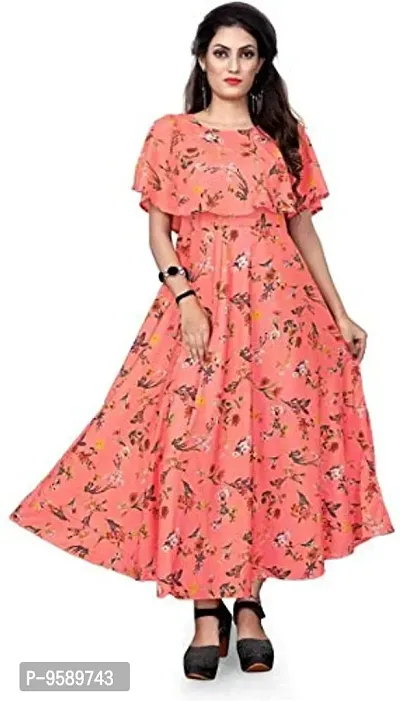 Lakaala designer printed gown-thumb0