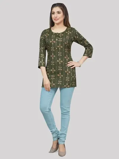 Stylish Fancy Cotton Kurti