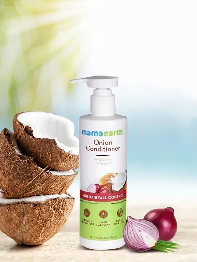 Mamaearth Onion Shampoo for Anti Hair Fall Hair Growth with Onion Oil Plant  Keratin 250ml