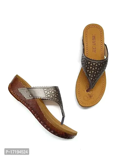 Angel Sales Women's Wedge Heels Sandals(LW-01)-thumb0
