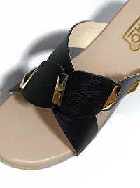Cross Belt Wedge Heels Sandals For Women-thumb2