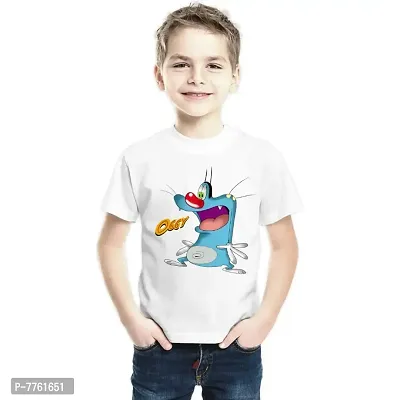 Kids T-shirts cartoon  printed for unisex