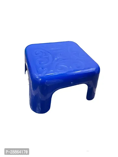 Plastic Multipurpose Bathroom Square Stool-thumb0