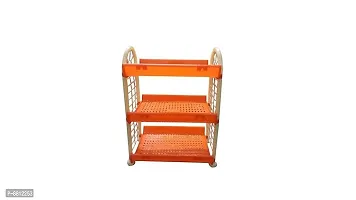 KDKRISHNA Plastic 3 Tier Storage Rack-thumb2