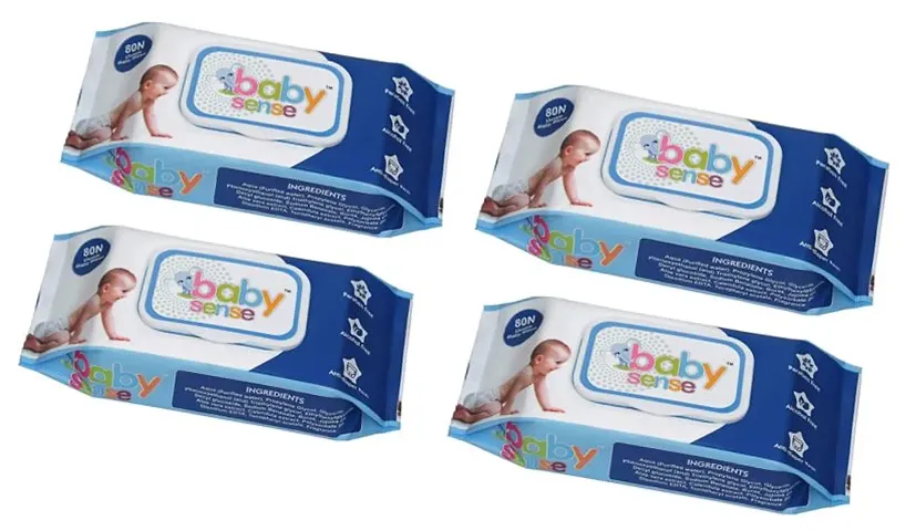 Trendy Premium Baby Wet Wipes - Wipes For Baby With Aloe Vera And Moisturising Lotion, Multipack