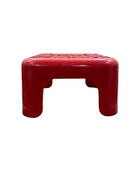 Plastic Multipurpose Bathroom Square Stool-thumb1