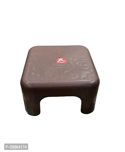 Plastic Multipurpose Bathroom Square Stool