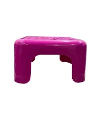 Plastic Multipurpose Bathroom Square Stool-thumb1