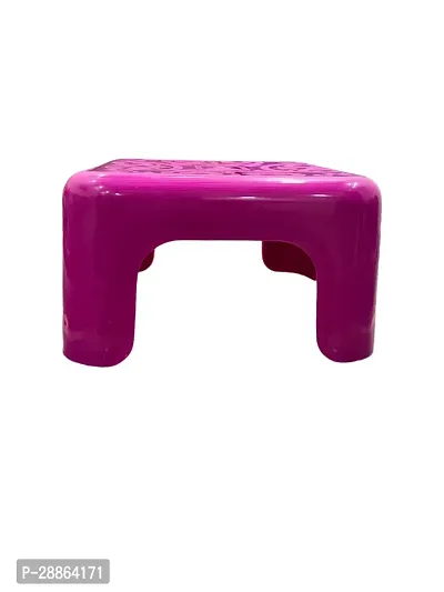 Plastic Multipurpose Bathroom Square Stool-thumb2