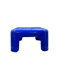 Plastic Multipurpose Bathroom Square Stool-thumb1