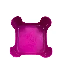 Plastic Multipurpose Bathroom Square Stool-thumb2