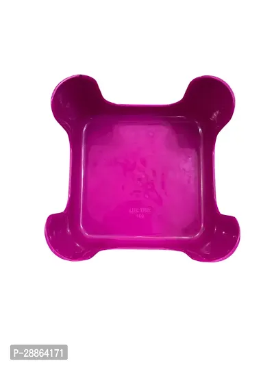 Plastic Multipurpose Bathroom Square Stool-thumb3