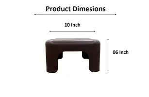 Plastic Multipurpose Bathroom Square Stool-thumb3