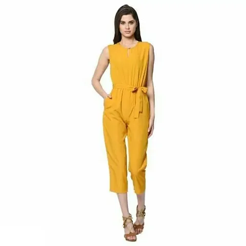 Crepe Jumpsuit For Women