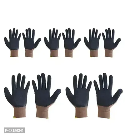PU Coated Gloves Top Fit Hand Gloves for PCB Repair/Lab Works/Assembly Works Pack of 5-thumb0
