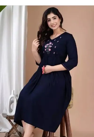 maternity zipper kurta