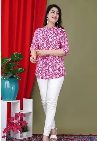 Elegant Rayon Top For Women