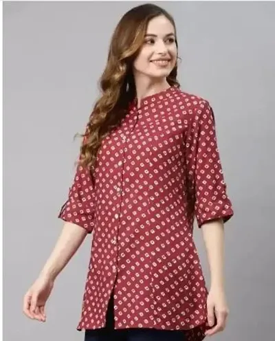 Elegant Rayon Top For Women