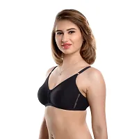 Stylish Solid Seamless Double Layer Cup Bra Pack of 2-thumb1