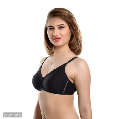 Stylish Solid Seamless Double Layer Cup Bra Pack of 2-thumb2