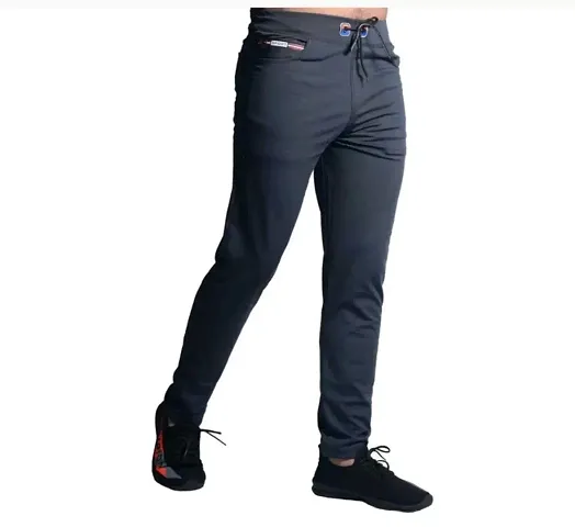 Hot Selling Cotton Blend Regular Track Pants For Men 