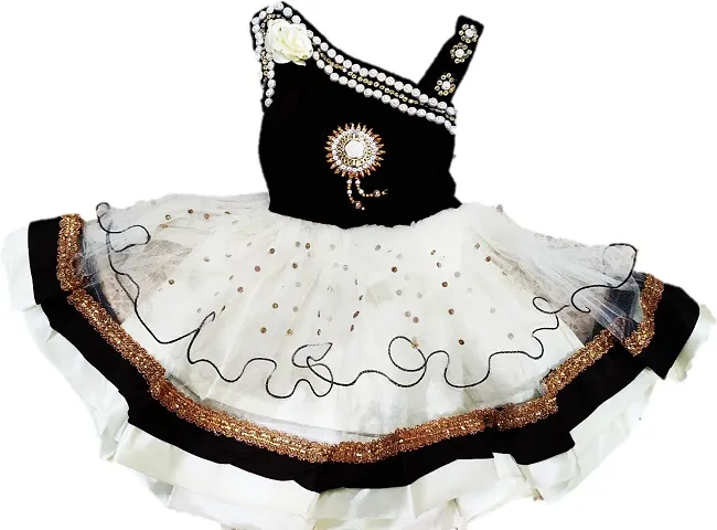 Infant Girl Ethnic Frock for Girls Festive/Wedding Dress