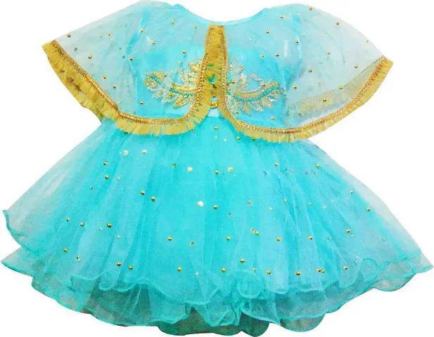 CSN FAB Baby Girl's Knee Length Baby Girls Frock for Baby Girls (9-12 Months)