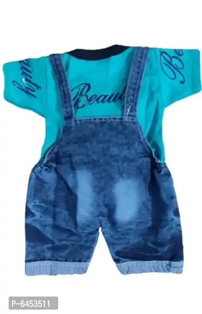 BabY boys Party Wear Cotton Dungree-thumb2